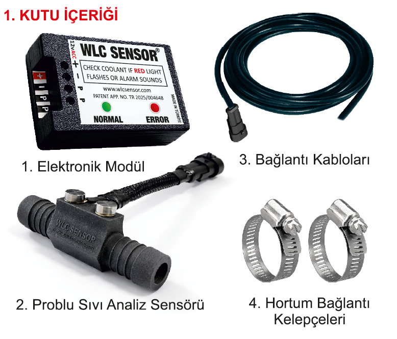 wlc sensor kutu içeriği