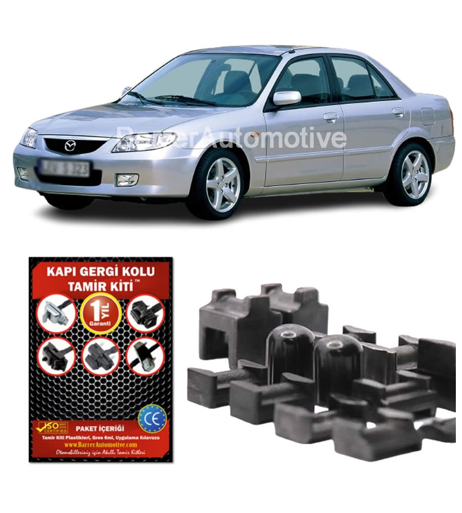 Mazda%20323%20(VI)%20BJ%20Kapı%20Gergi%20Kolu%20(Limitör)%20Tamir%20Kiti%201998-2003
