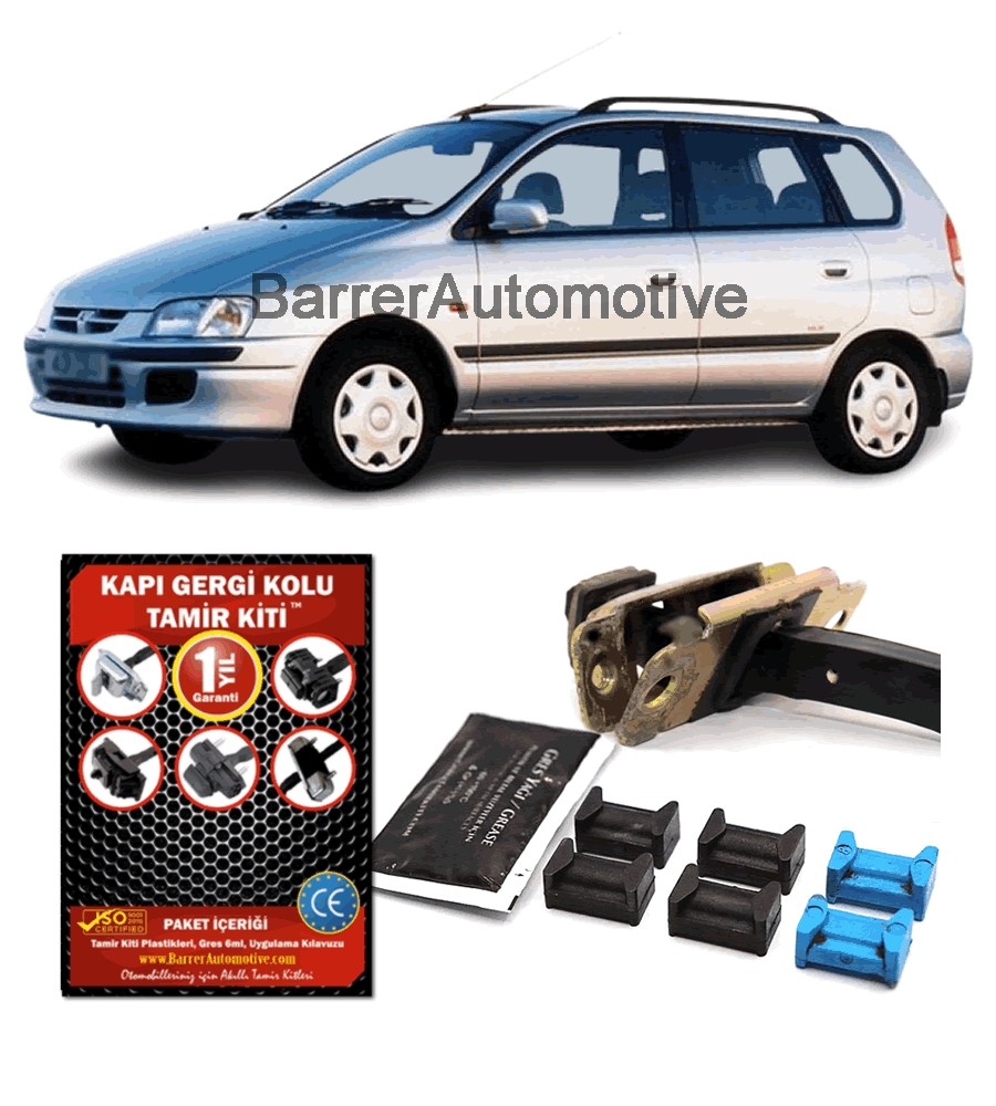 Mitsubishi%20SPACE%20STAR%20(I)%20Kapı%20Gergi%20Kolu%20(Limitör)%20Tamir%20Kiti%201998-2004
