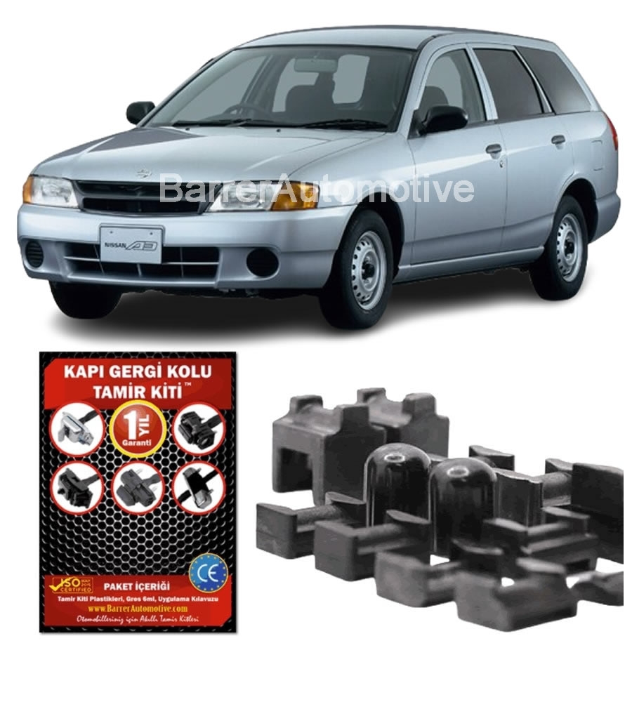 Nissan%20AD%20(III)%20Y11%20Kapı%20Gergi%20Kolu%20(Limitör)%20Tamir%20Kiti%202002-2005