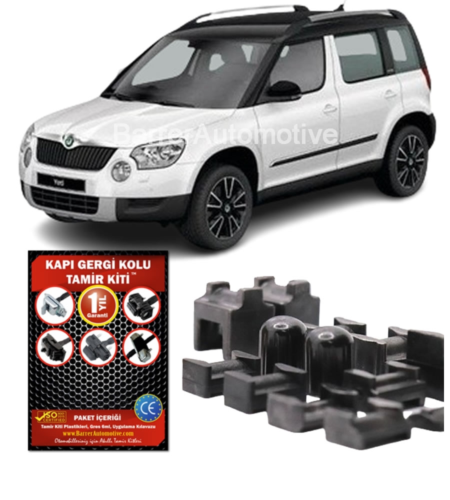 Skoda%20Yeti%20(I)%205L%20Kapı%20Gergi%20Kolu%20(Limitör)%20Tamir%20Kiti%202009-2018