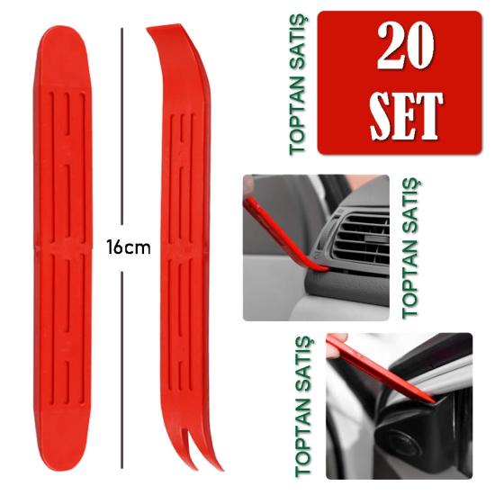 Trim ve Döşeme Sökme Aparatı 2’li Set 20 Adet