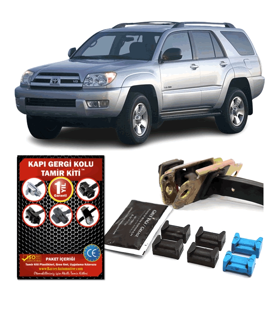 Toyota%204RUNNER%20IV-V%20Kapı%20Gergi%20Kolu%20(Limitör)%20Tamir%20Kiti%202002-2023