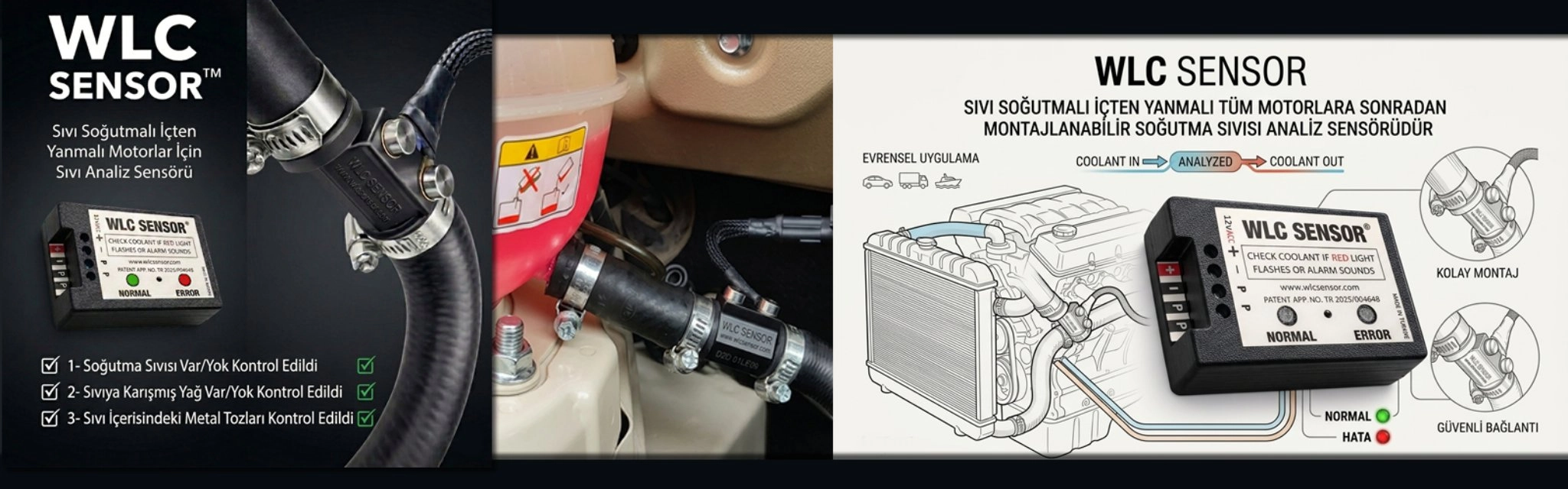 wlc sensor soğutma sıvısı analiz sensörü